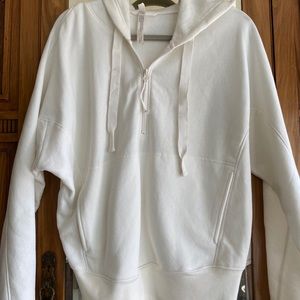 NWT Free People Hoodie with Pockets and Zipper (S)